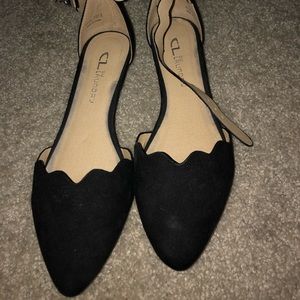 Chinese laundry black flats size 7
